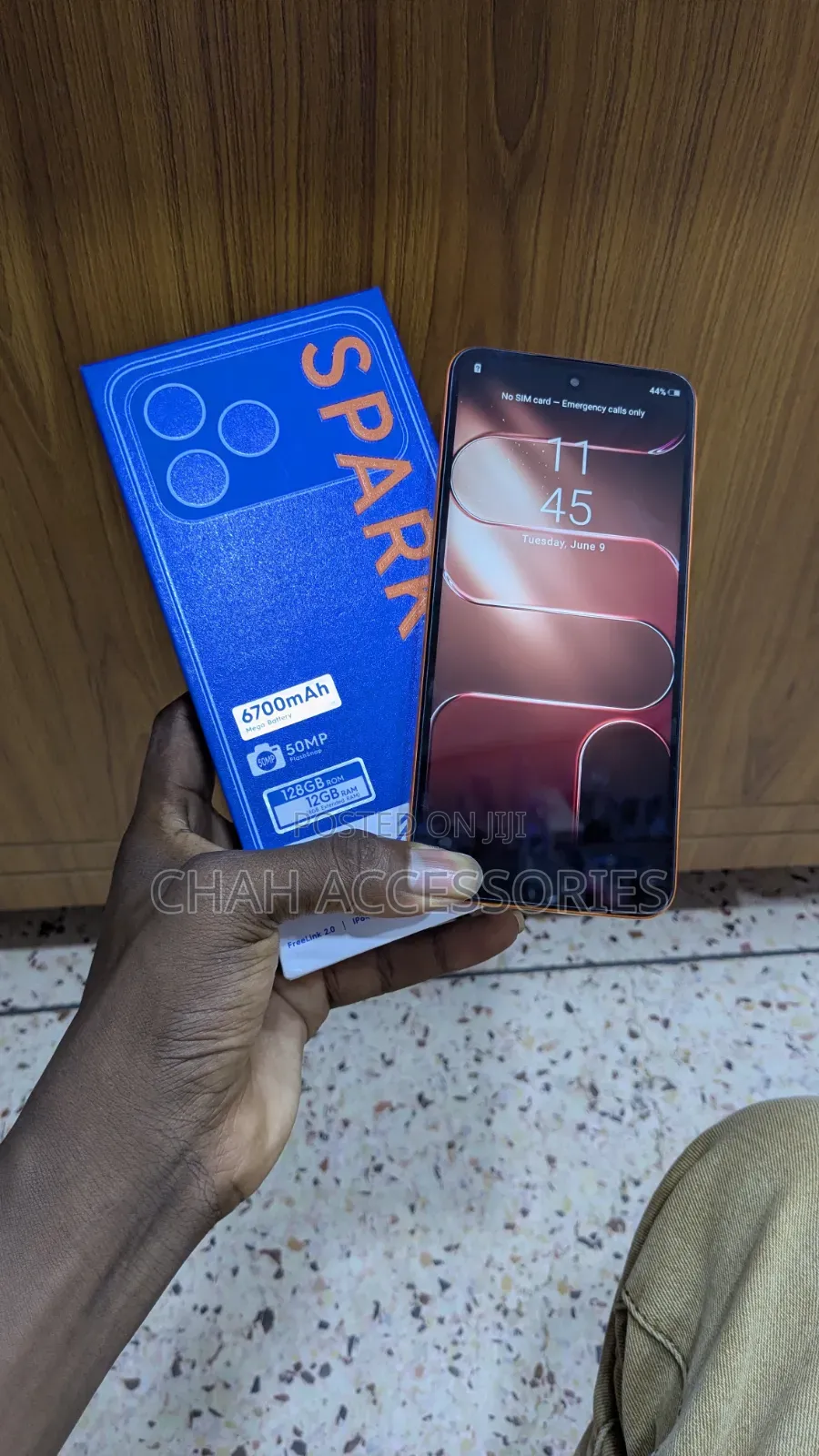 New Tecno Spark 50 128 GB Orange