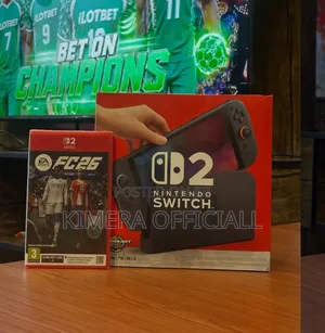 Brand New Nintendo Switch 2 256GB Console – Sealed Box Kimera Official
