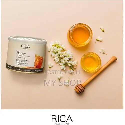 Rica Professional Hair Removal Wax - Wax Honey (Yellow) 400 Ml Jar