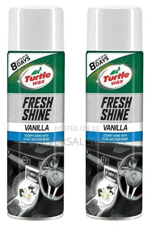 Turtle Wax Fresh Shine Car Lnterior Cleaner Spray.