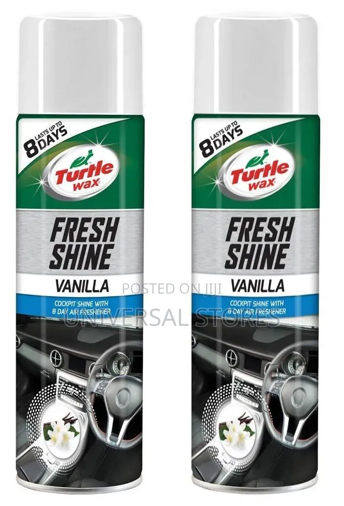 Turtle Wax Fresh Shine Car Lnterior Cleaner Spray.