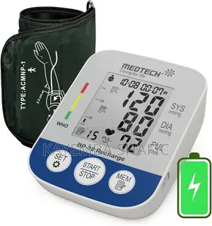 Medtech BP-18 ReCharge Digital Upper Arm Blood Pressure Monitor New