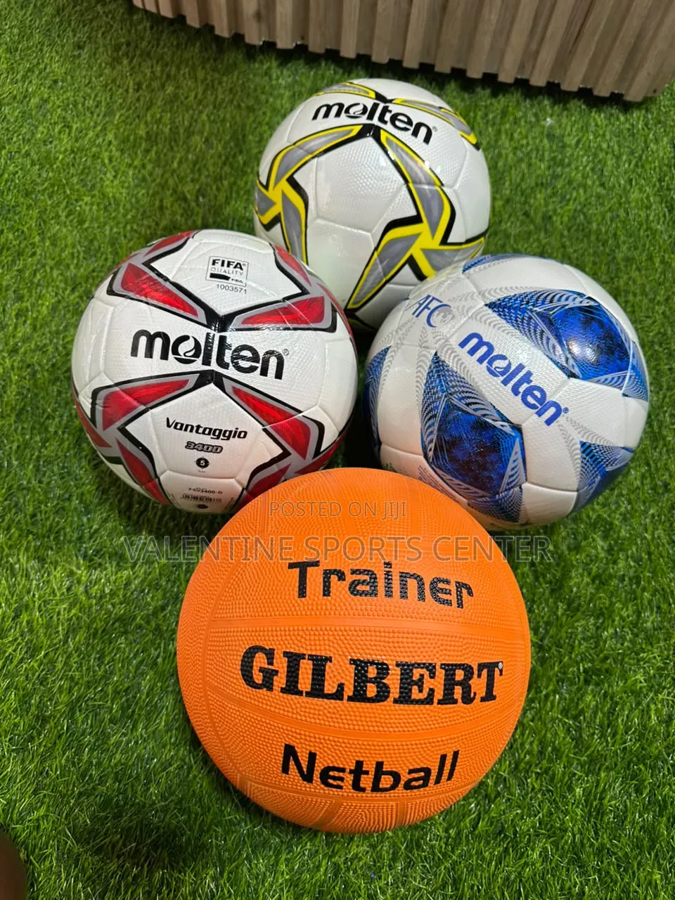 Original Melten 3pics and Netball Gilbert Training Original Material