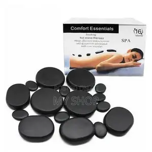 Hot Stone Massage Kit - Basalt Stones