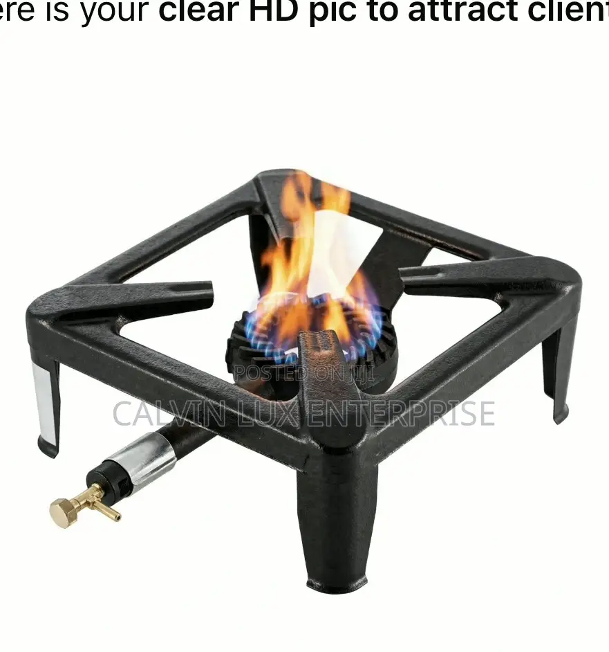 Heavy Duty Gas Burner Single