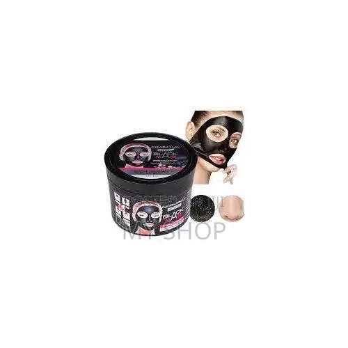 Charcoal White Black Mask - Deep-Cleansing, Peel-Off Facial Treatment