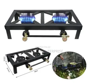 Heavy Duty Gas Burner Double
