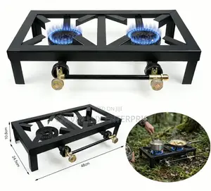 Heavy Duty Gas Burner Double