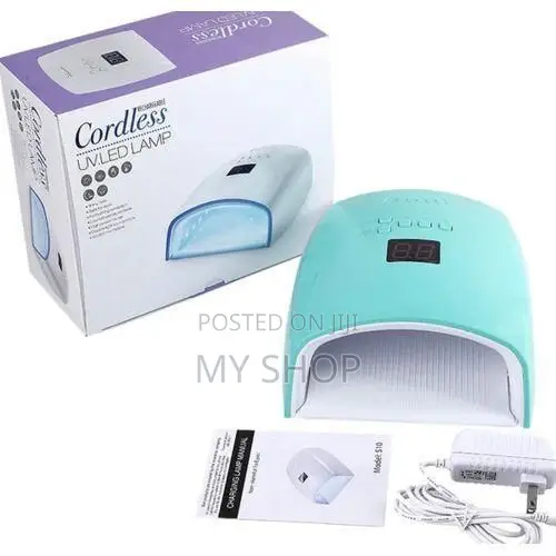 Rechargeable Cordless UV LED Nail Lamp