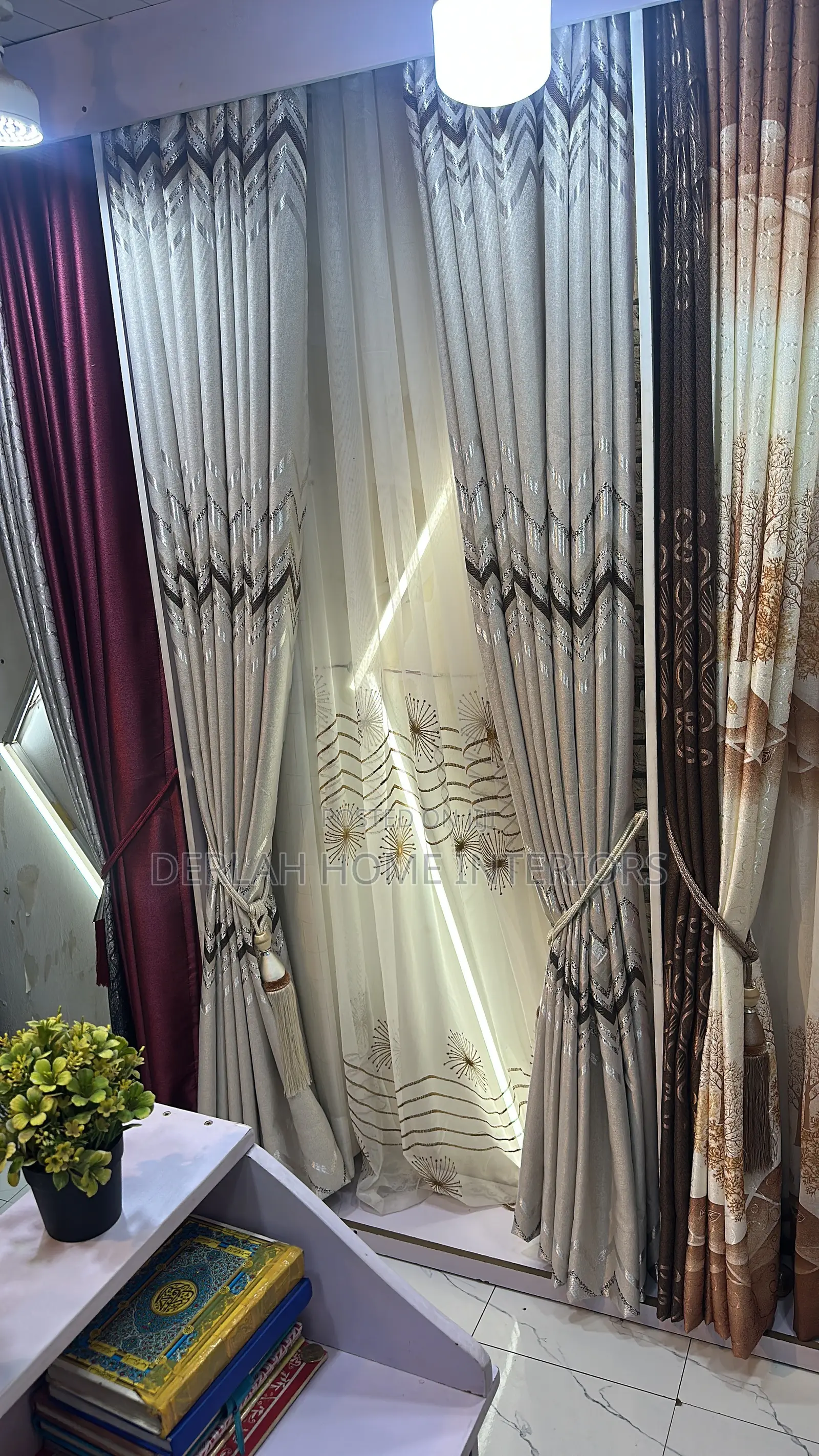 New September Imported Curtains