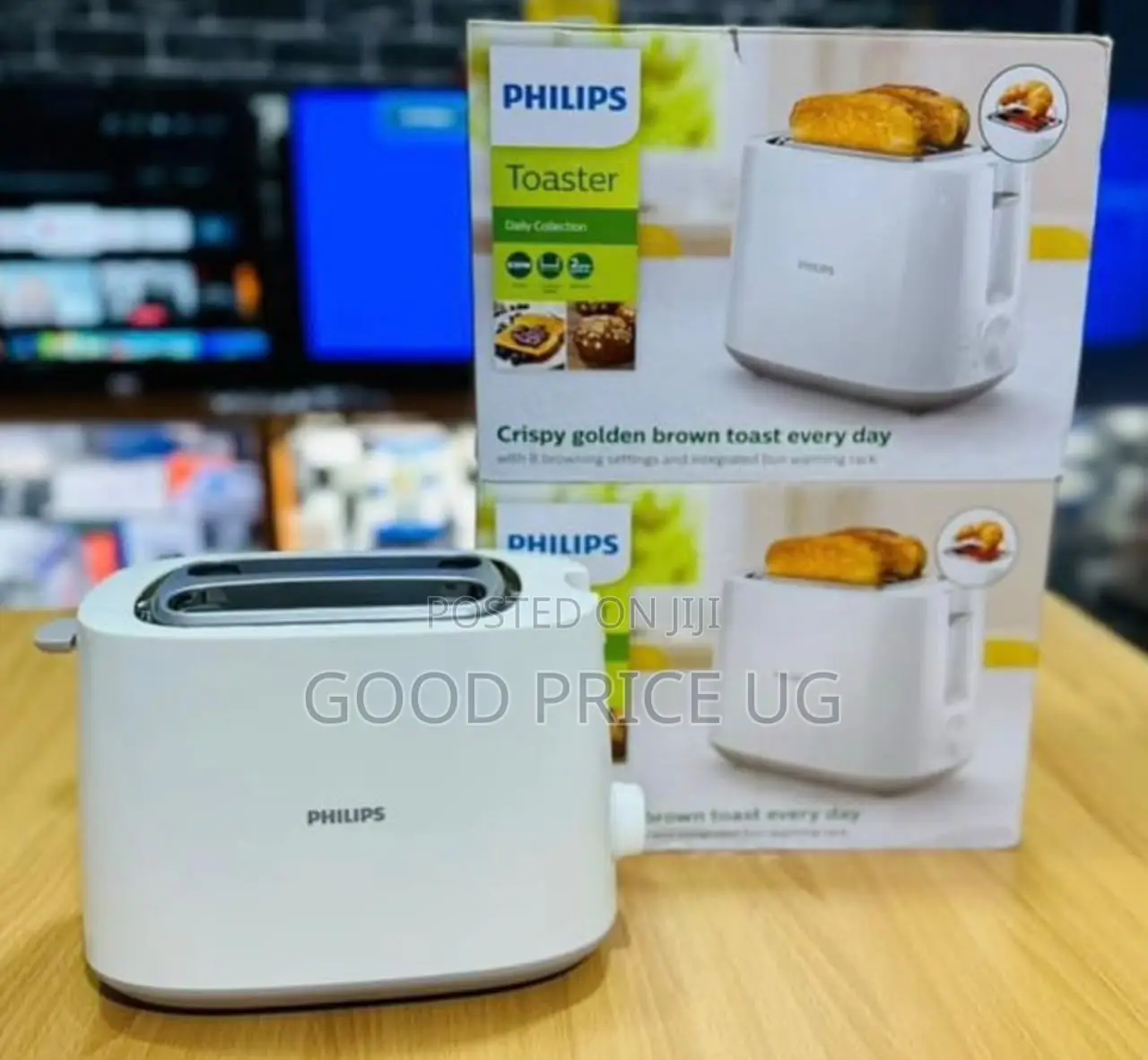Philips Daily Collection 2-Slice Pop-Up Toaster