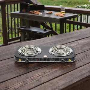 GlobalStar Double Coil Electric Hot Plate Stove – Countertop Cooktop