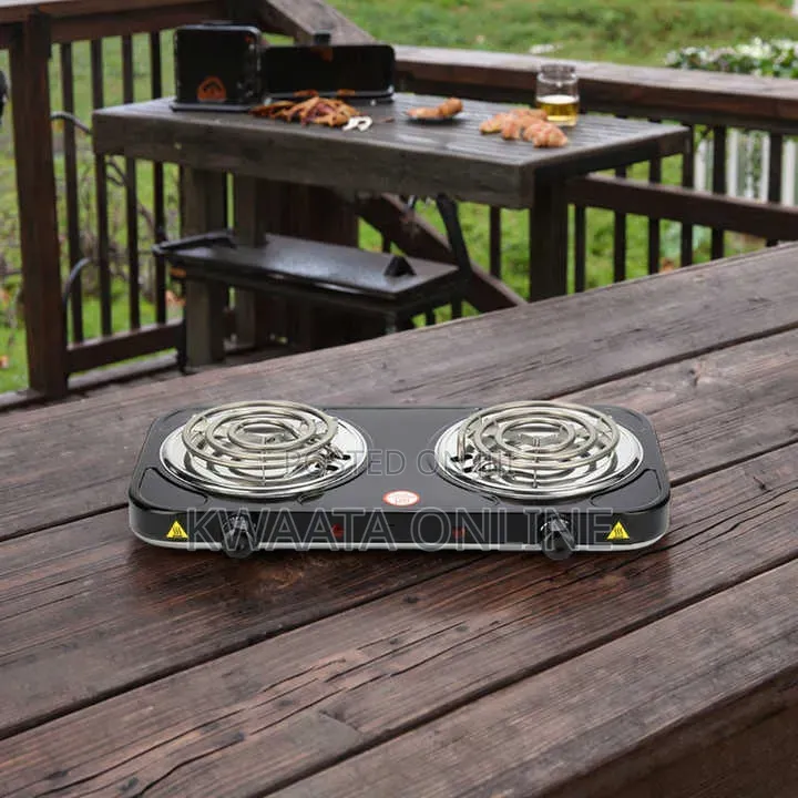 GlobalStar Double Coil Electric Hot Plate Stove – Countertop Cooktop