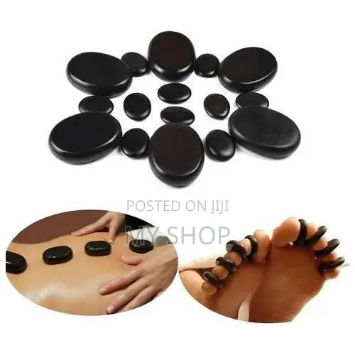 16Pcs Hot Massage Stones Set