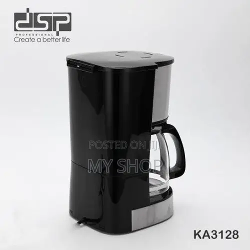 DSP Coffee Maker Machine - Electric Drip Coffee Brewer