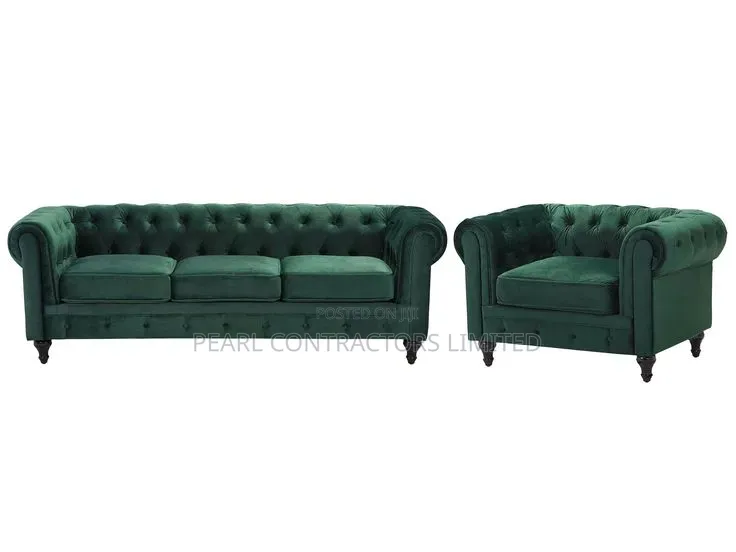 Sofas/Four Seaters Imelda Chesterfield Sofas in Any Colour 1,500,000/-