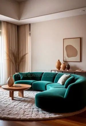 Sofas/Pure Curved Sofa Couches in Any Colour From 1,800,000/- On Order