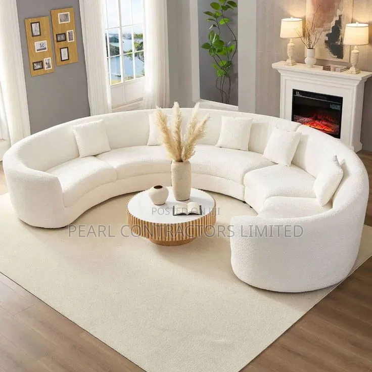 Sofas/Original C Shape Curved Sofas in Any Colour From 2,000,000/-