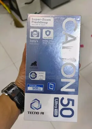 New Tecno Camon 50 Ultra 256 GB Black