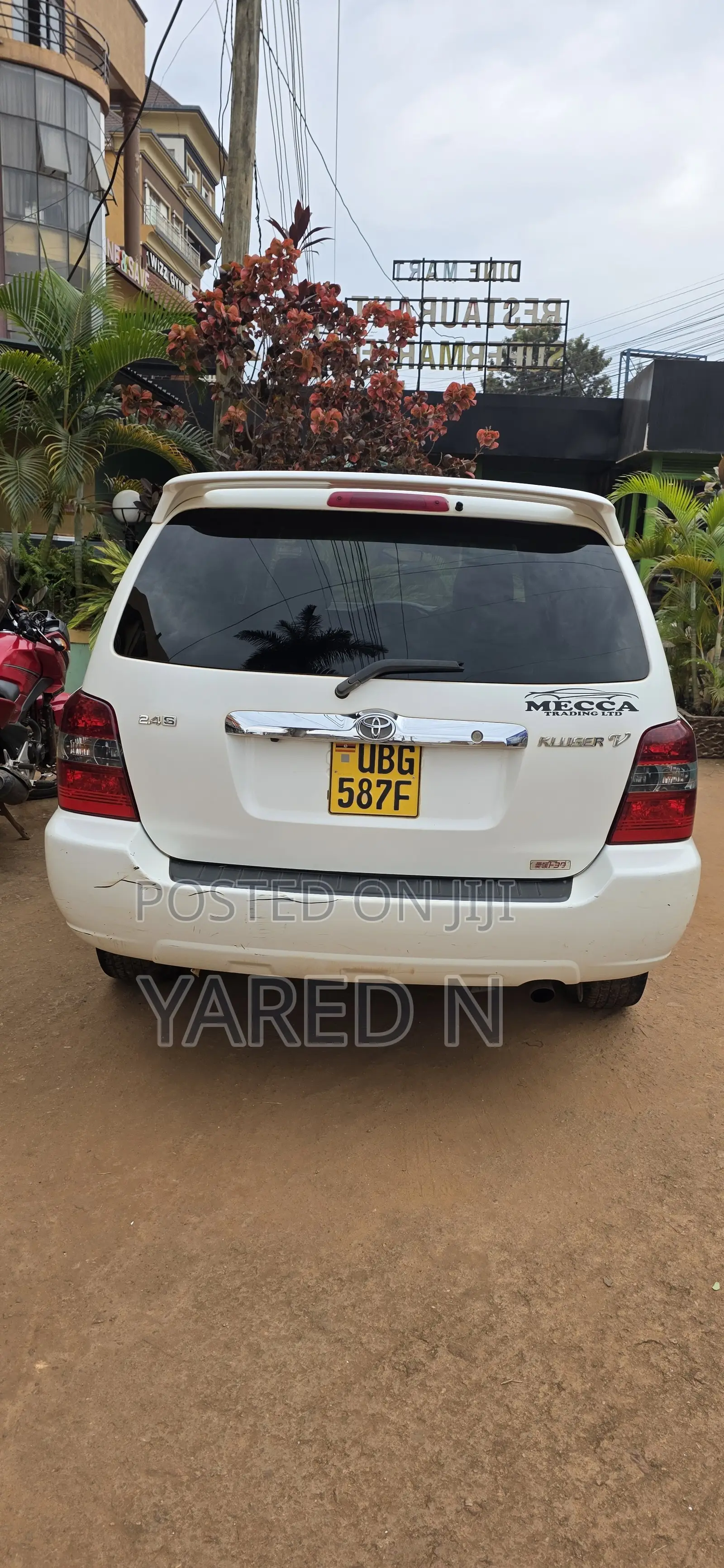 Toyota Kluger 2006 White