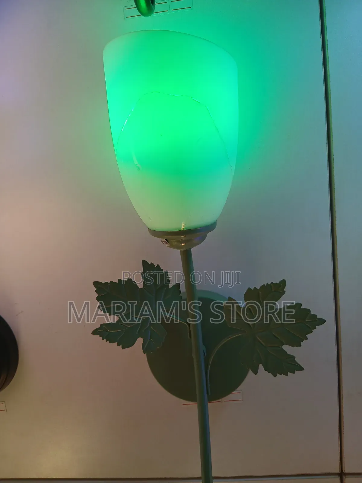 Floral-Inspired Wall Lamp