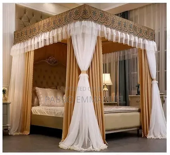 Diamond Mosquito Nets With Curtains