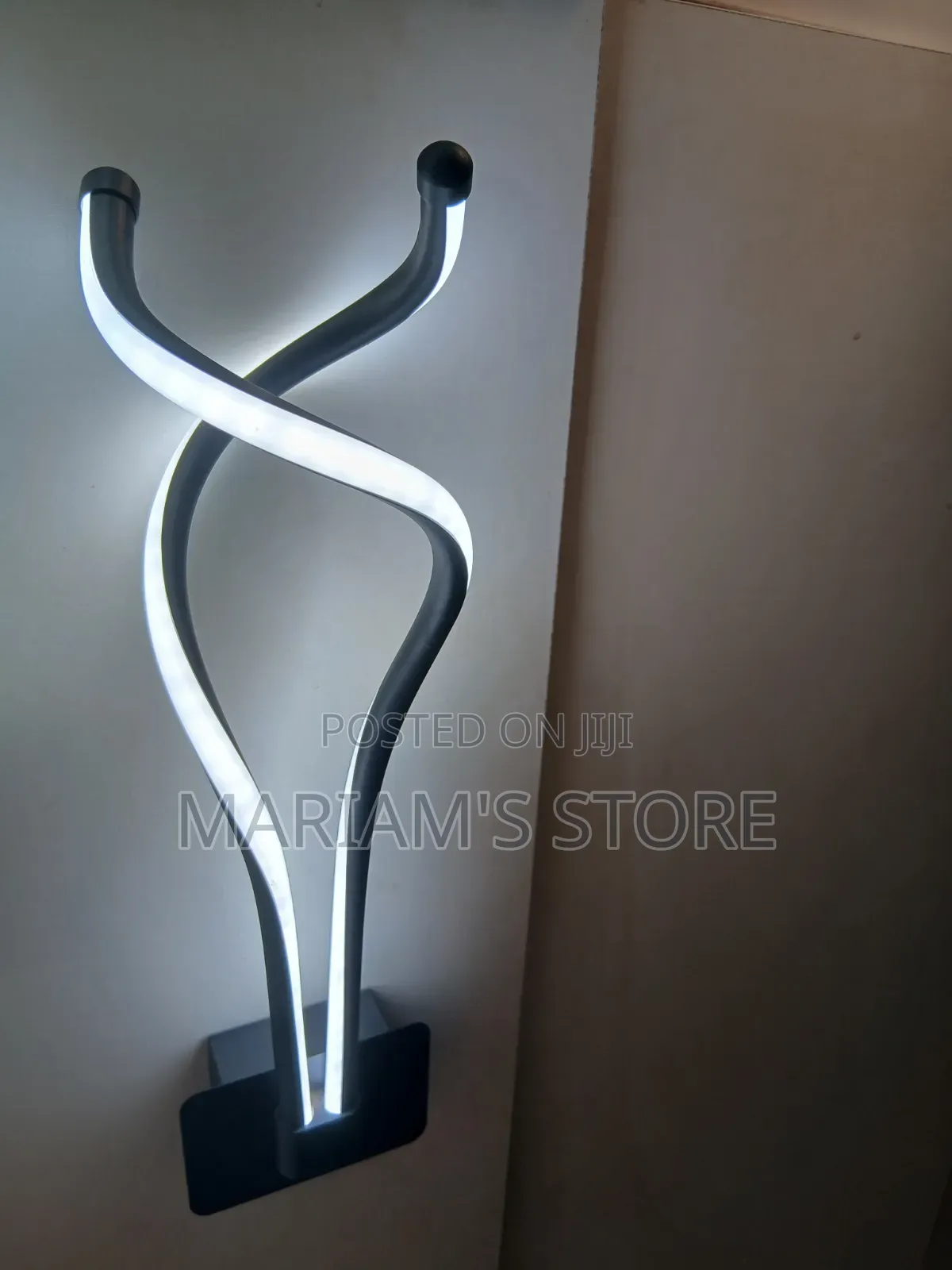 Metal Spiral LED Wall Lamp