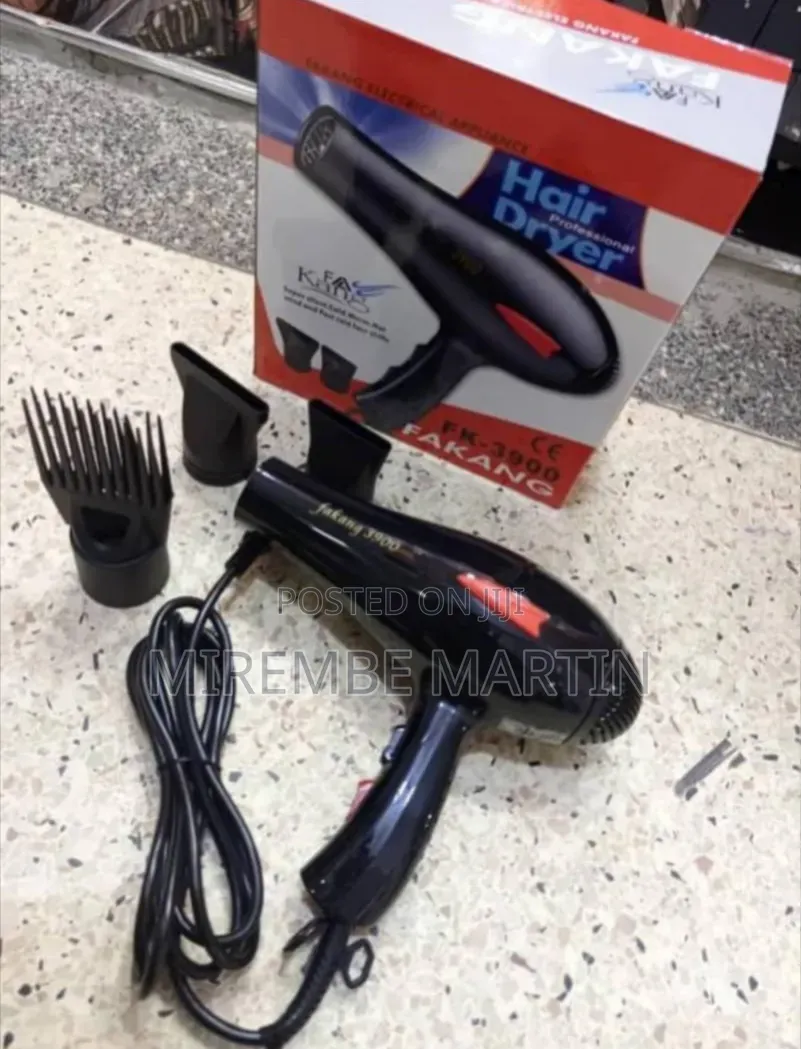 Professional Hair Dryer in Black,