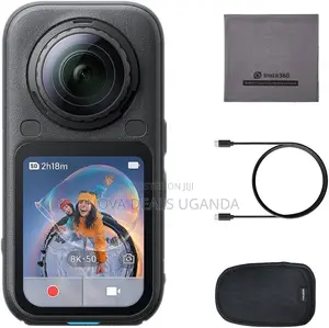 INSTA360 X6 360 Camera Standard Bundle | Camera + Pouch + Cable