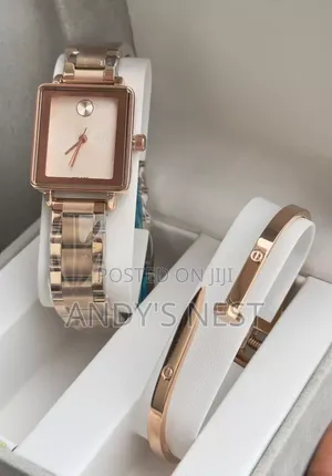 Swiss Movado Ladies Watch With a Bangle