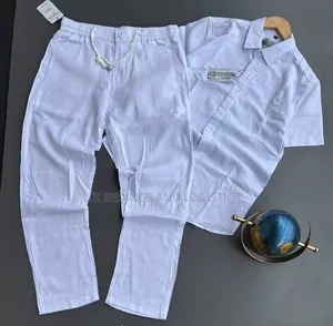 Men Linen Set 2 Piece