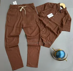 Men Linen Set 2 Piece