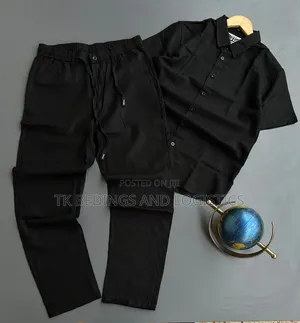 Men Linen Set 2 Piece