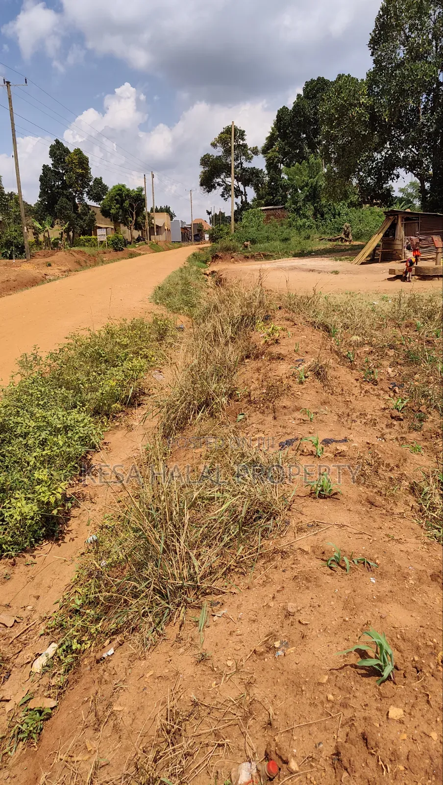 Good Titled 75 Decimals for Sale at Kabonge Touching Main Road At