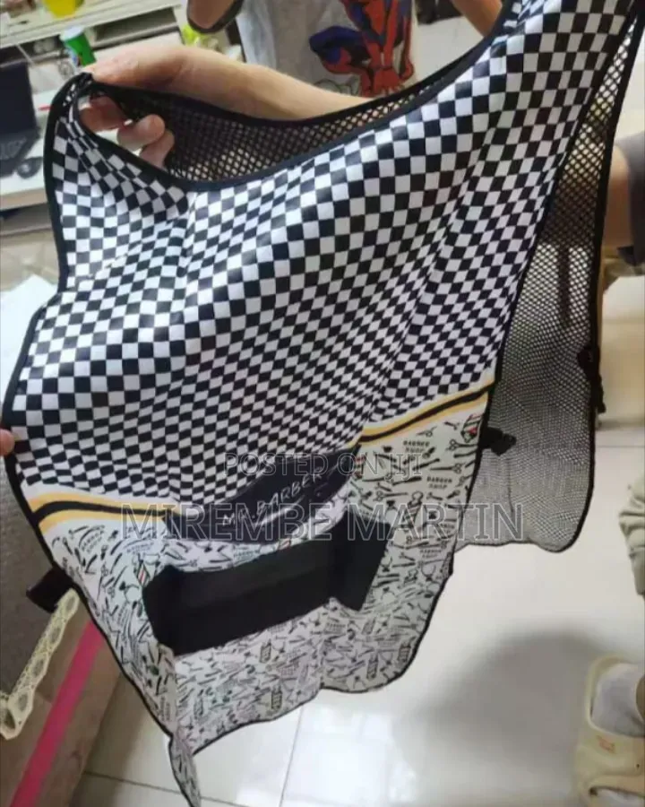 Mr. Barber" Work Vest With Mesh Side Panels