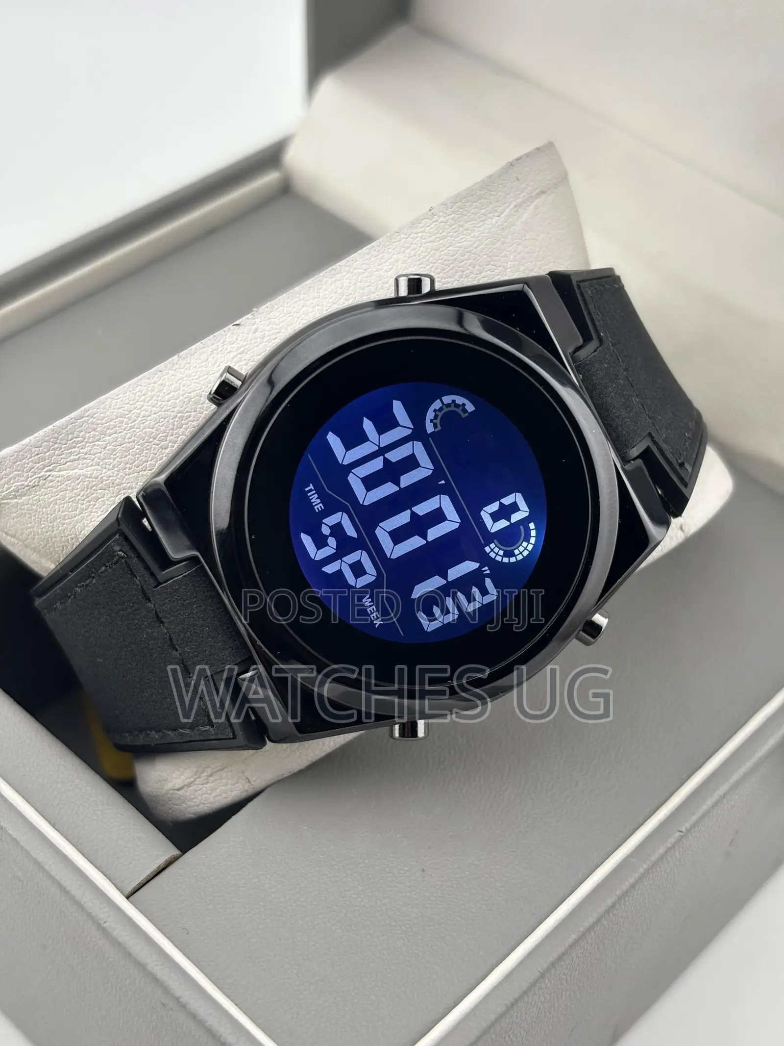 Black Watches for Sports Men