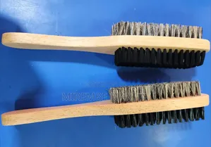 Double-Sided Wooden Grooming Brushes 2pcs