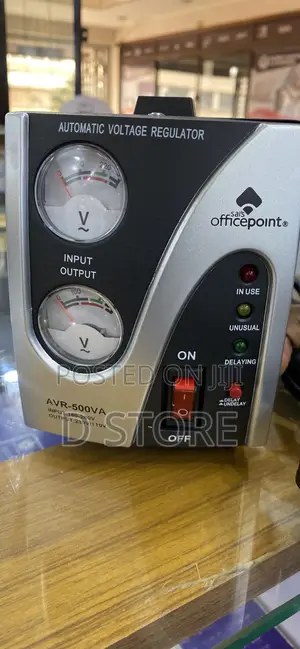 Office Point Automatic Voltage Regulator 500va Stabilizer