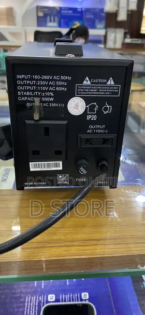 Office Point Automatic Voltage Regulator 500va Stabilizer