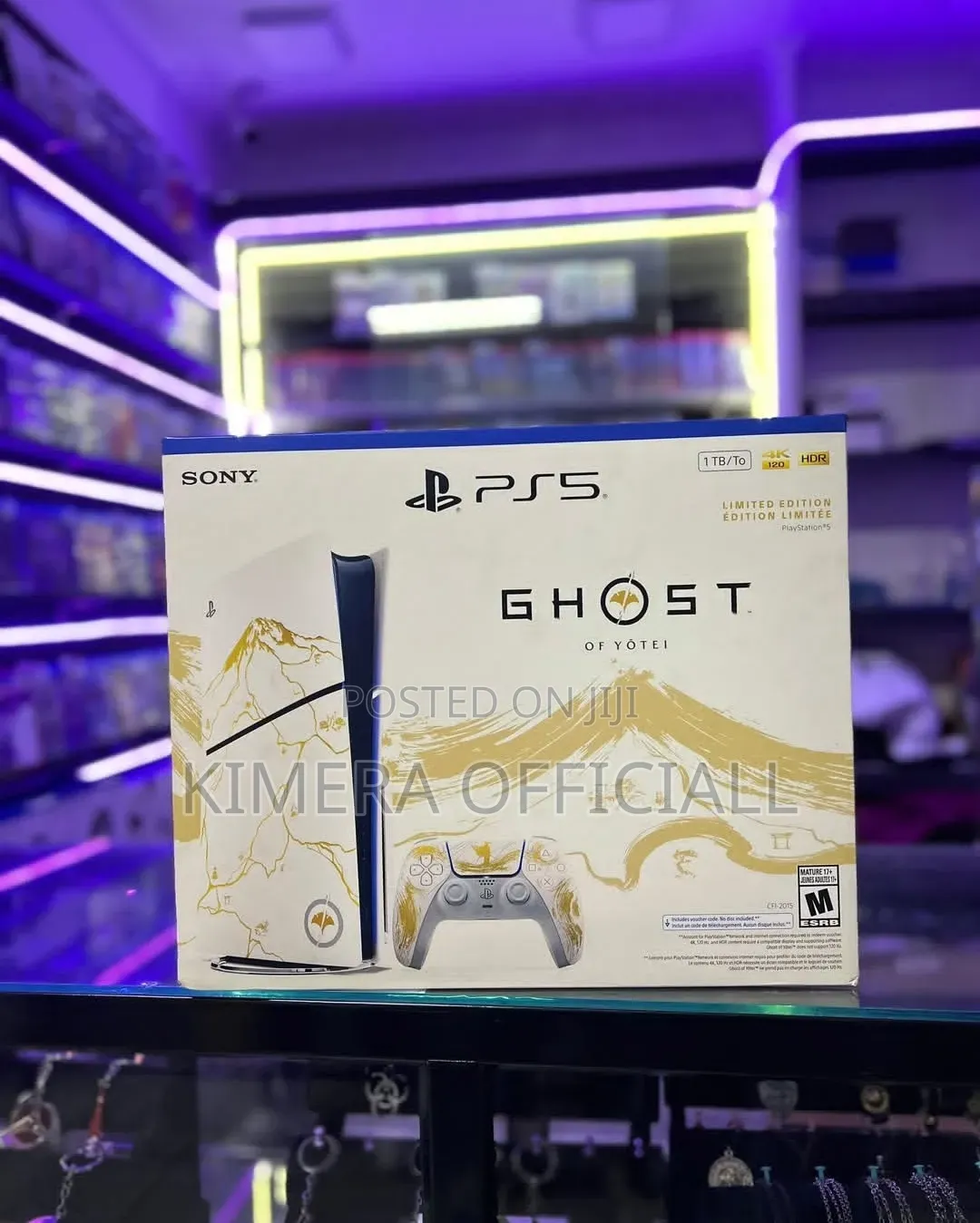 Brand New Playstation 5 Slim Disc Ghost of Yotei Edition in Kampala