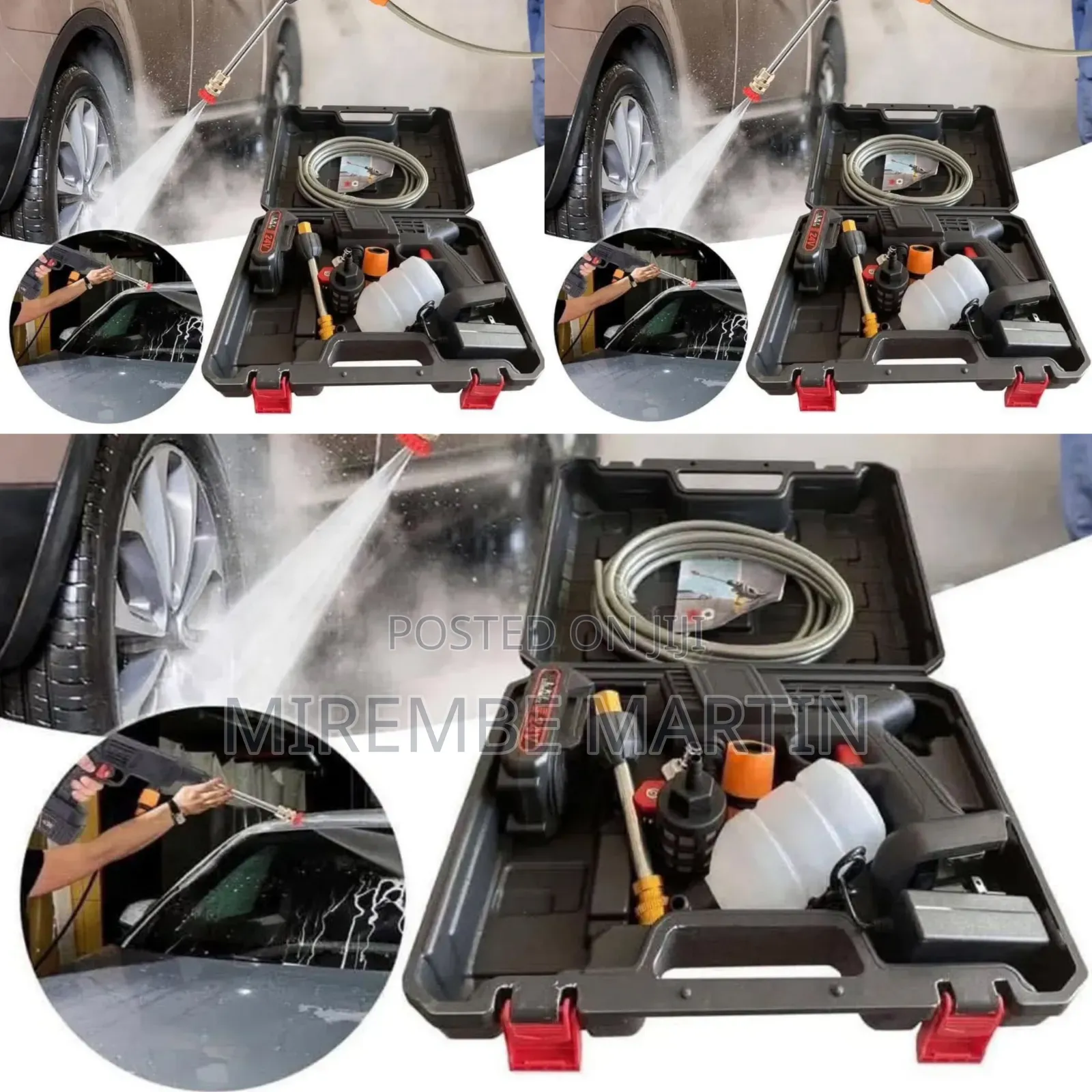 Portable Cordless High-Pressure Car Washer