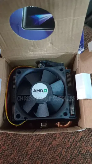 Original AMD Heatsink CPU Cooling Fan (Copper Heat Pipes)