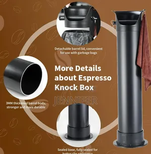 18 L Floor Standing Espresso Knock Box