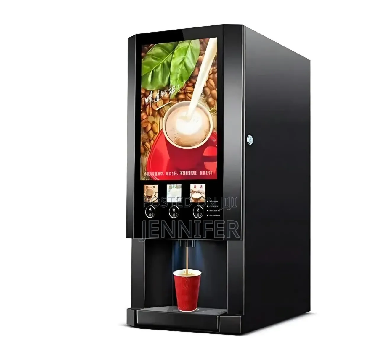 Fully Automatic Tabletop Hot Beverage / Instant Coffee Dispenser.