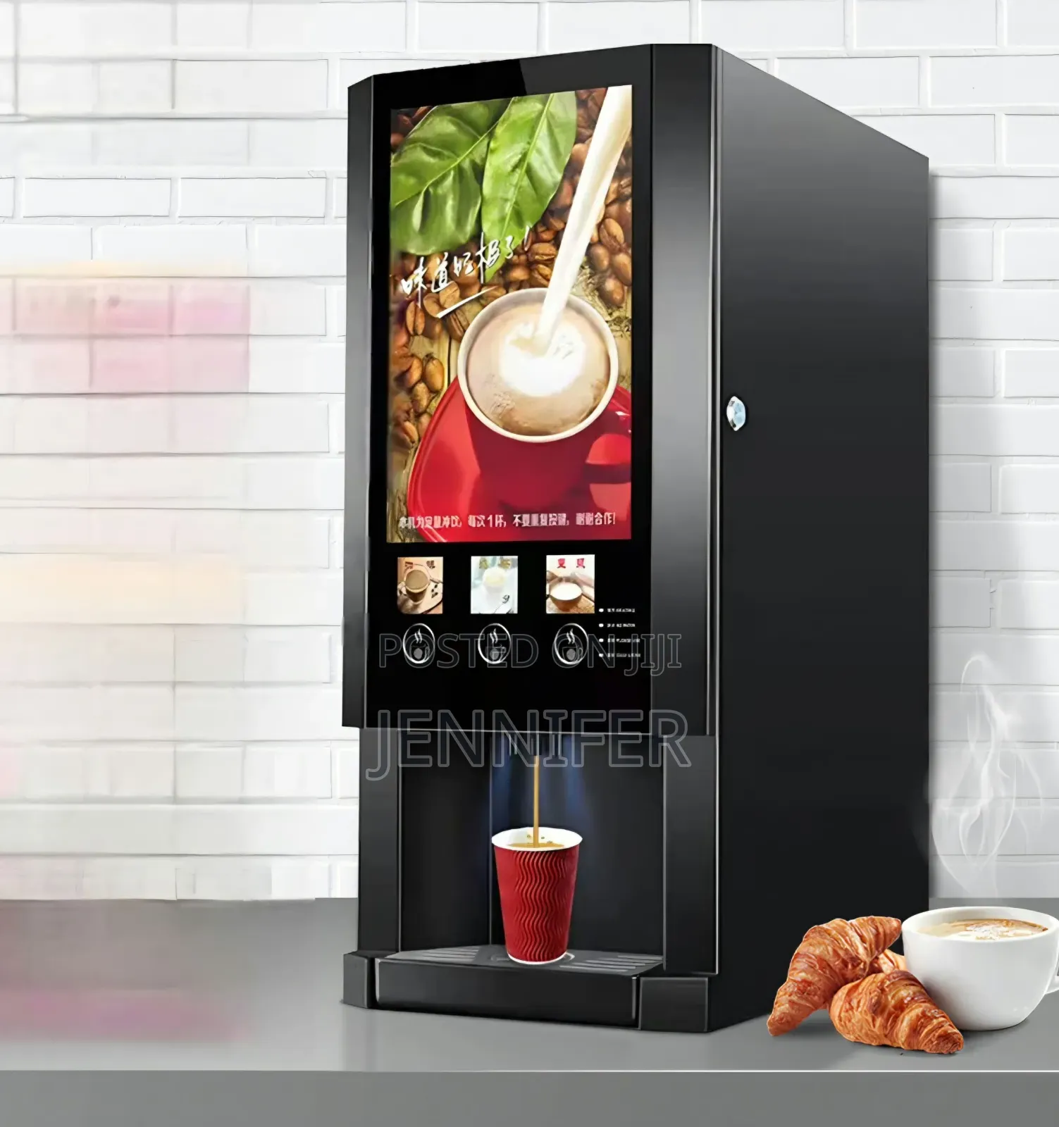Fully Automatic Tabletop Hot Beverage / Instant Coffee Dispenser.