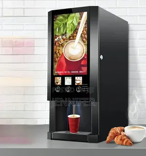 Fully Automatic Tabletop Hot Beverage / Instant Coffee Dispenser.