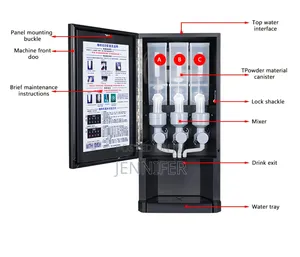 Fully Automatic Tabletop Hot Beverage / Instant Coffee Dispenser.