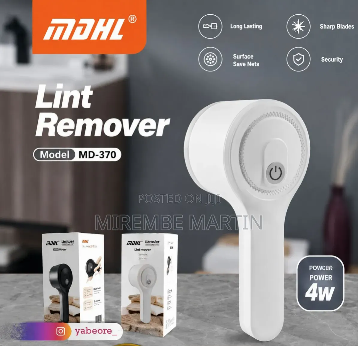 Portable Electric Lint Remover