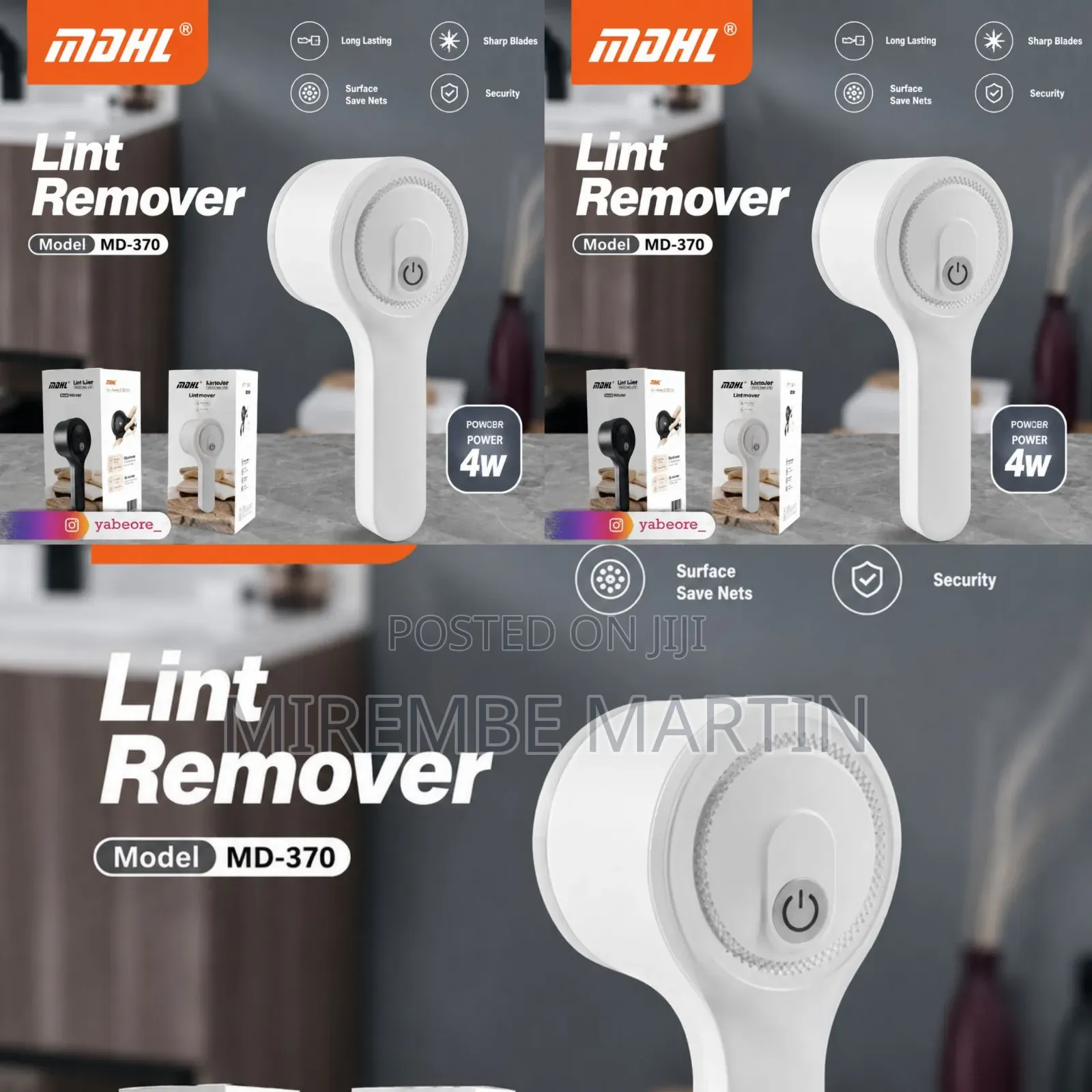 Portable Electric Lint Remover