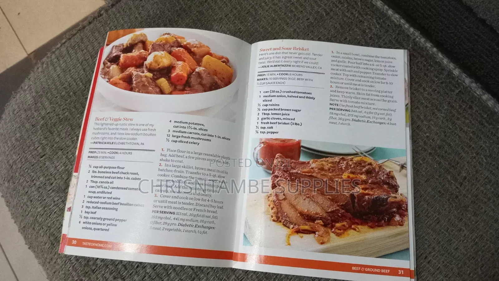 Taste of Home Light Slow Cooker Cookbook Magazine (70+ Recipes)